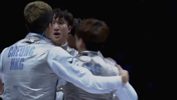 十五運會｜張家朗蔡俊彥領銜花劍團體賽奪金！連續9局領先45:34擊敗福建！