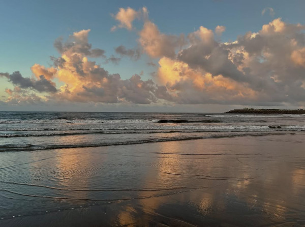 沙崙海灘。圖片來源：Instagram@hanwen_who