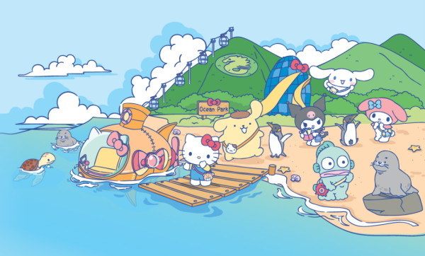 海洋公園 x Sanrio角色驚喜打造20大遊園遊戲！My Melody & Kuromi 派對屋/獨家周邊精品