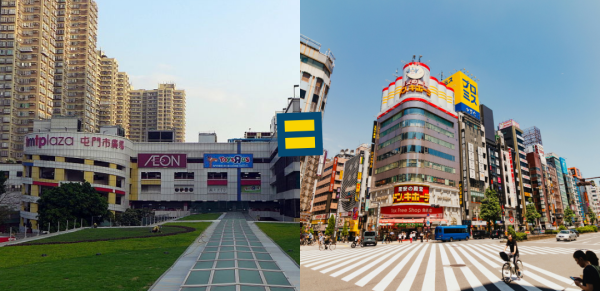 屯門似「港版福岡」？網民瘋傳神級對照表：V City係天神、屯門河變那珂川！街坊笑死