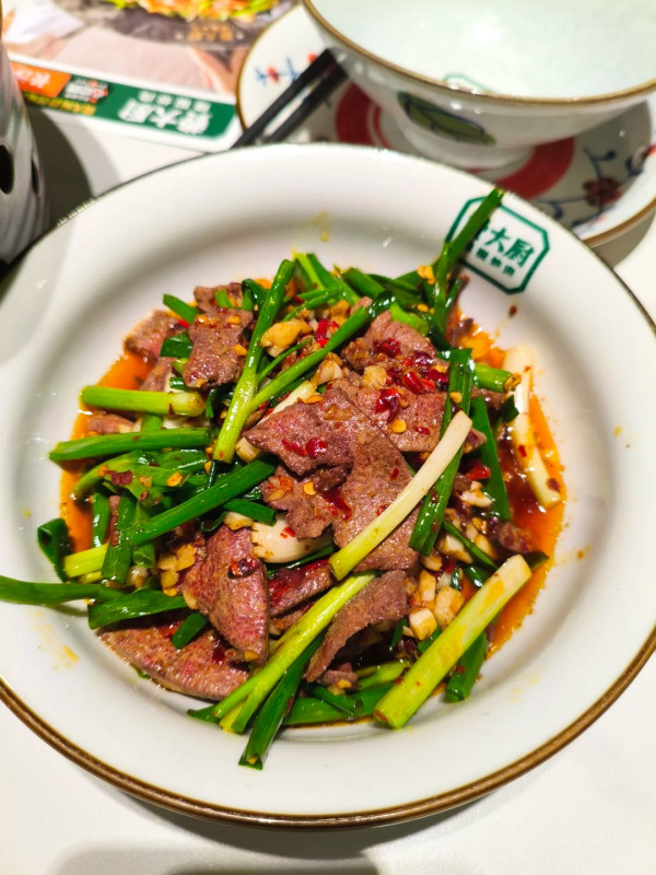 費大廚 小炒豬肝。圖片來源：小紅書@熊姥姥炒糖栗