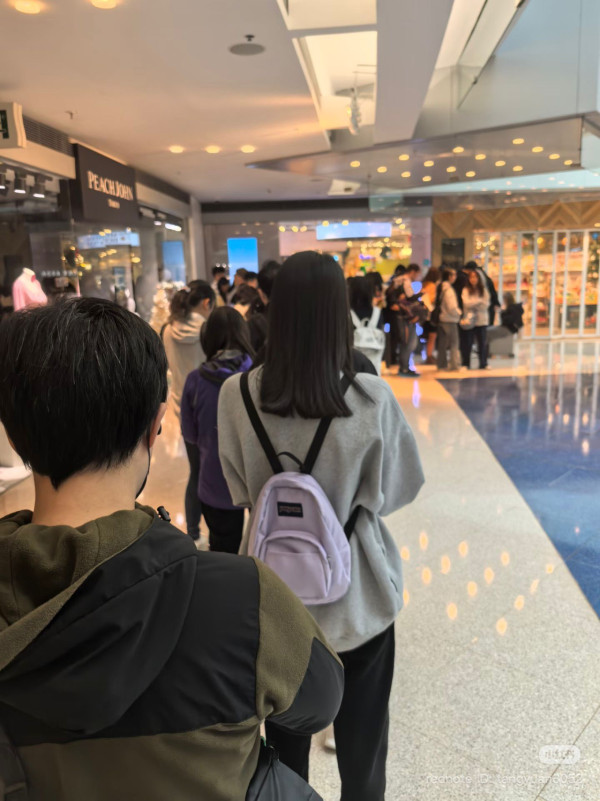 九龍塘又一城現超長人龍！粉絲遊客瘋搶周邊盲盒 網民：原來仲有咁多人鍾意佢！