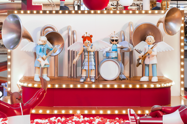 IFC商場「聖誕後勤總部」裝置（圖片由主辦單位提供）