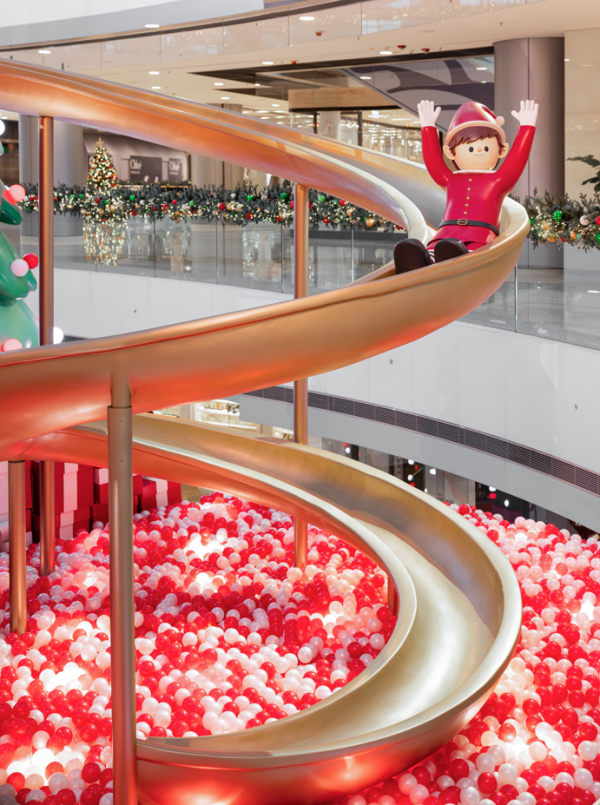 IFC商場「聖誕後勤總部」裝置（圖片由主辦單位提供）