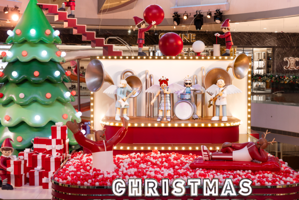 IFC商場「聖誕後勤總部」裝置（圖片由主辦單位提供）