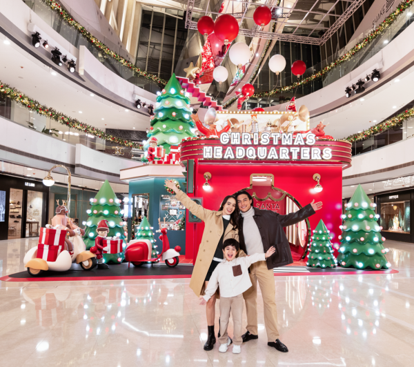 IFC商場「聖誕後勤總部」裝置（圖片由主辦單位提供）