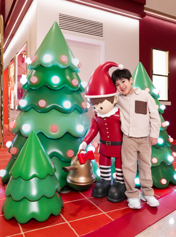 IFC商場「聖誕後勤總部」裝置（圖片由主辦單位提供）