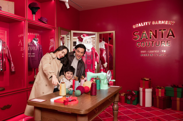 IFC商場「聖誕後勤總部」裝置（圖片由主辦單位提供）