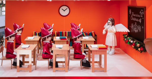 IFC商場「聖誕後勤總部」裝置（圖片由主辦單位提供）