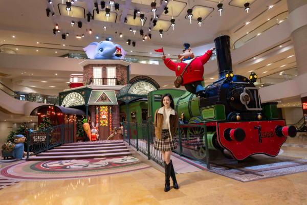 太古廣場/星街小區「聖誕夢幻啟程」聖誕裝置（圖片由主辦單位提供）