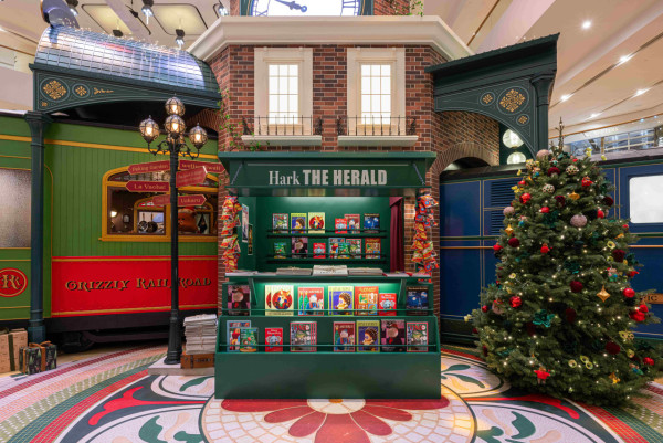 太古廣場/星街小區「聖誕夢幻啟程」聖誕裝置（圖片由主辦單位提供）