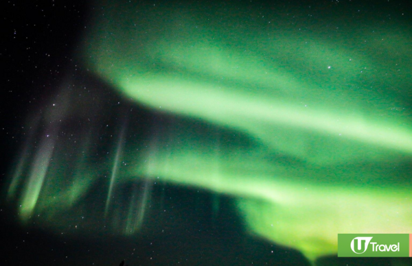 黃刀鎮極光(韋珈萱 攝) 黃刀鎮極光(韋珈萱 攝)