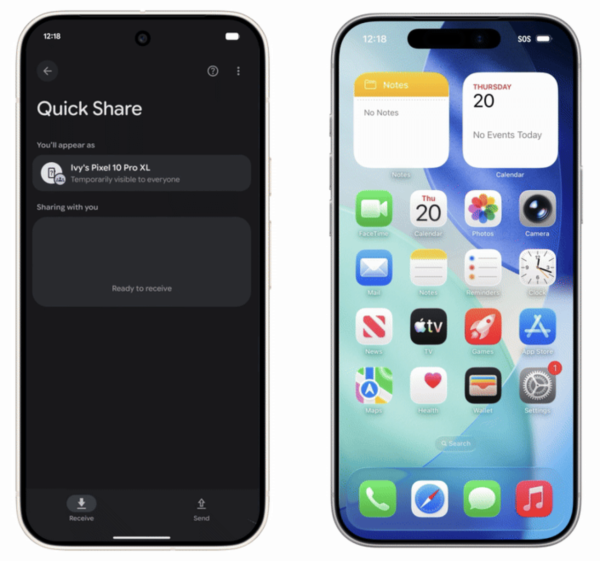 Apple 圍牆倒塌？Google 單方面「打通」AirDrop 互傳【免裝 App 即玩】