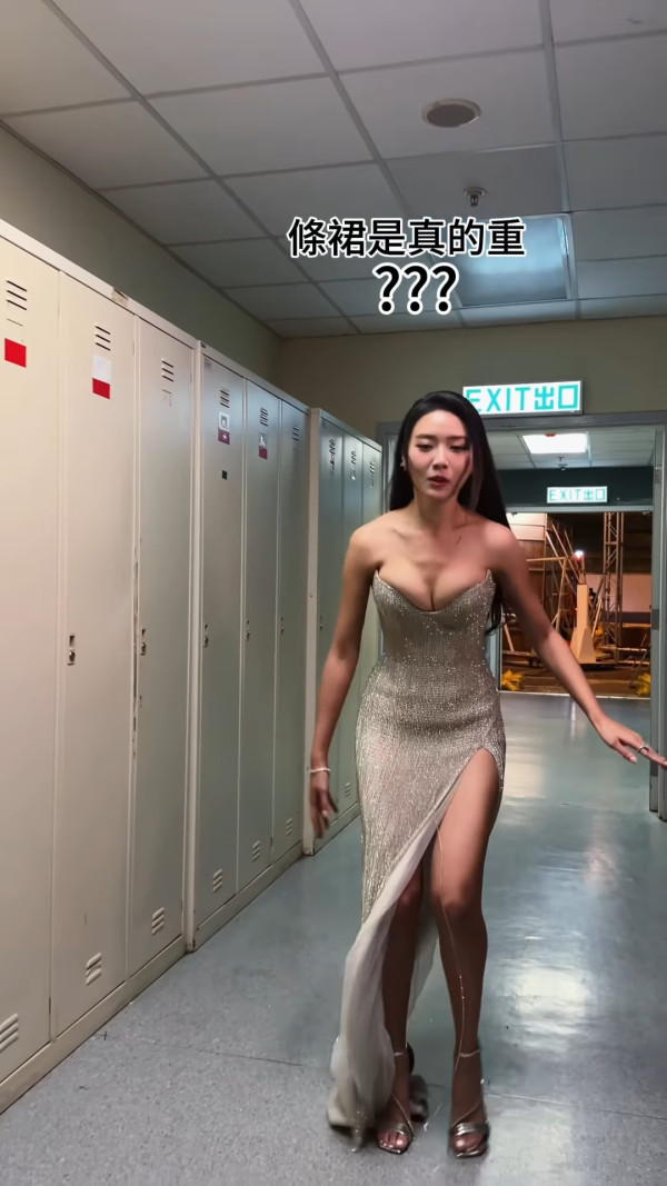 戴祖儀谷胸相瘋傳自信認胸前負擔太重 後台仆親連環圖更洶湧睇到嘩嘩聲