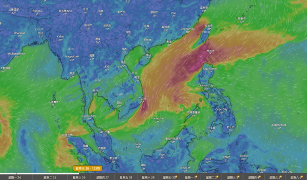 12月仲打風？颱風「天琴」最快明日生成！AI大數據預測路徑會否影響香港？ 