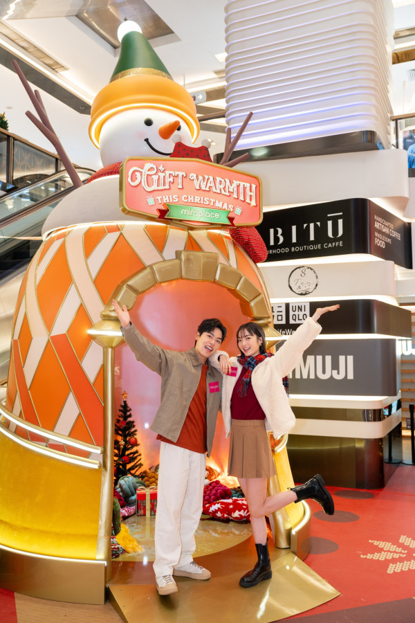 Mira Place X UNIQLO 暖「粒粒」聖誕樂園 6 大聖誕打卡位 登記會員贏獎賞禮遇