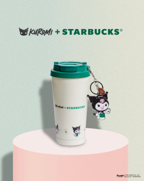 KUROMI x Starbucks聯乘第二彈！8款精品登場 全新咖啡師造型公仔/變色咖啡杯/毛公仔卡套！附KUROMI見面會詳情