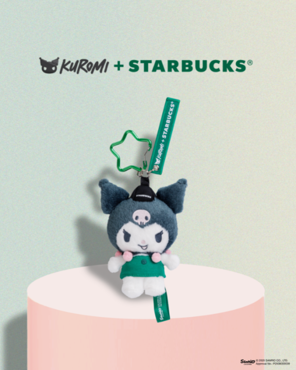 KUROMI x Starbucks聯乘第二彈！8款精品登場 全新咖啡師造型公仔/變色咖啡杯/毛公仔卡套！附KUROMI見面會詳情