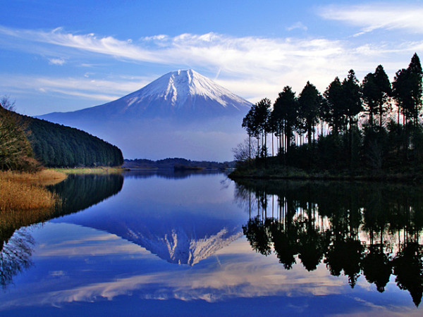 影富士山不止河口湖Lawson!3大「零路人」絕景公開 田貫湖雙鑽石/天鵝湖