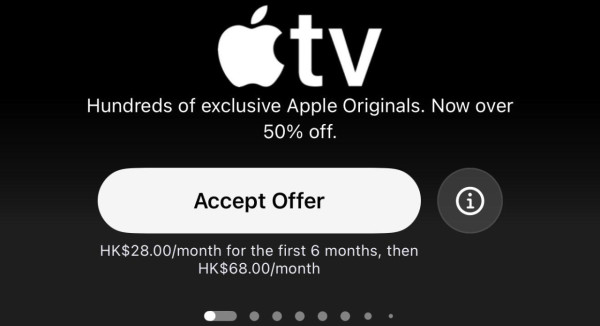 Black Friday 限時優惠 Apple 官方罕有劈價！ Apple TV+ 訂閱突發「42 折」？