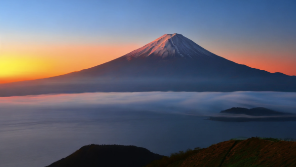 影富士山不止河口湖Lawson!3大「零路人」絕景公開 田貫湖雙鑽石/天鵝湖