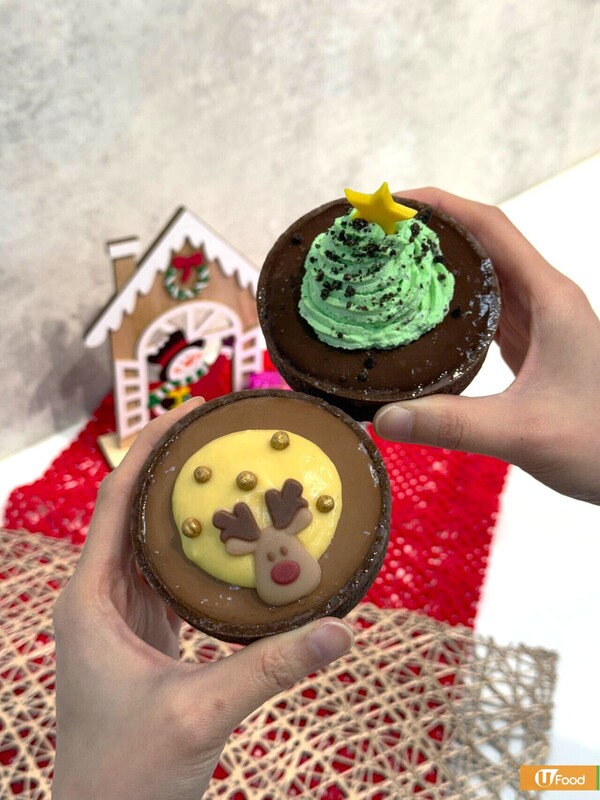 AW Patisserie聖誕限定造型甜品登場 薄朱脆撻／芝麻湯圓撻／泡芙蛋糕