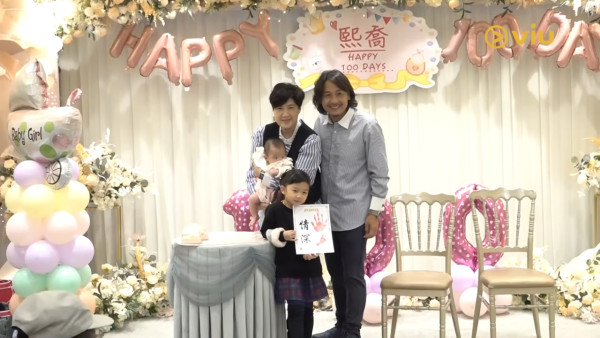 羅泳嫻賀黃澤鋒愛女百日宴失言惹禍 祝福6個字引爆網民圍攻:心地唔好