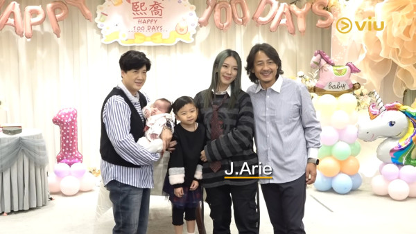 羅泳嫻賀黃澤鋒愛女百日宴失言惹禍 祝福6個字引爆網民圍攻:心地唔好