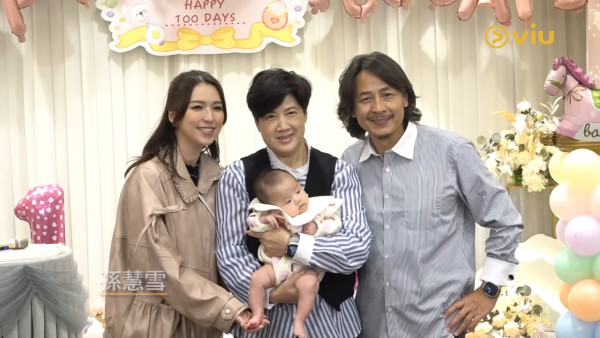 羅泳嫻賀黃澤鋒愛女百日宴失言惹禍 祝福6個字引爆網民圍攻：心地唔好