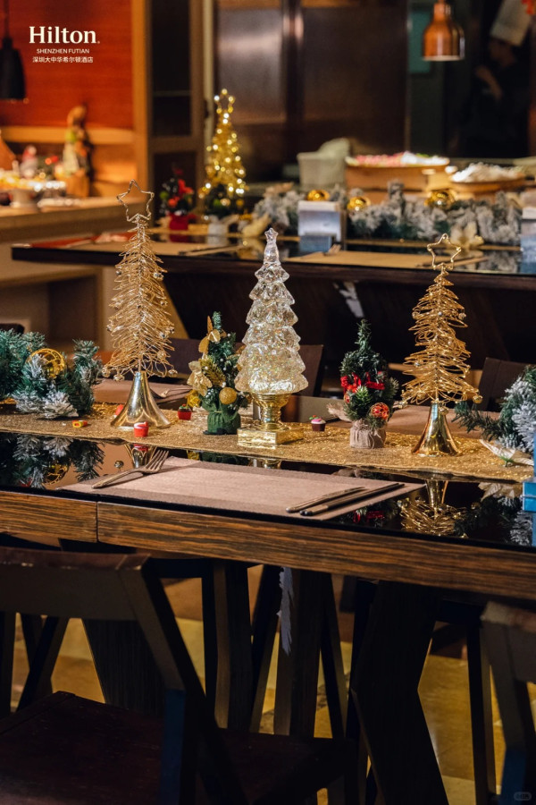深圳大中華希爾頓飯店。圖片來源:小紅書@深圳大中華希爾頓飯店 深圳大中華希爾頓飯店。圖片來源:小紅書@深圳大中華希爾頓飯店
