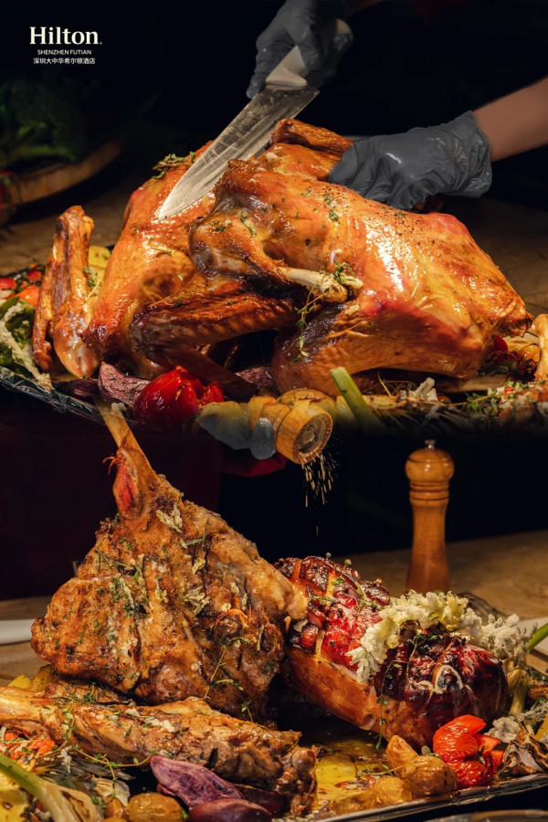 深圳大中華希爾頓飯店。圖片來源:小紅書@深圳大中華希爾頓飯店 深圳大中華希爾頓飯店。圖片來源:小紅書@深圳大中華希爾頓飯店