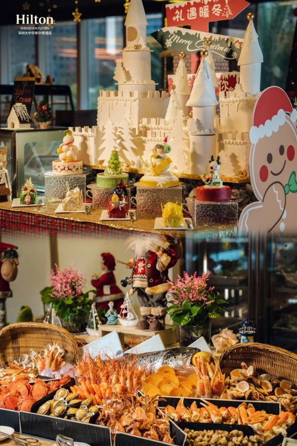 深圳大中華希爾頓飯店。圖片來源:小紅書@深圳大中華希爾頓飯店 深圳大中華希爾頓飯店。圖片來源:小紅書@深圳大中華希爾頓飯店