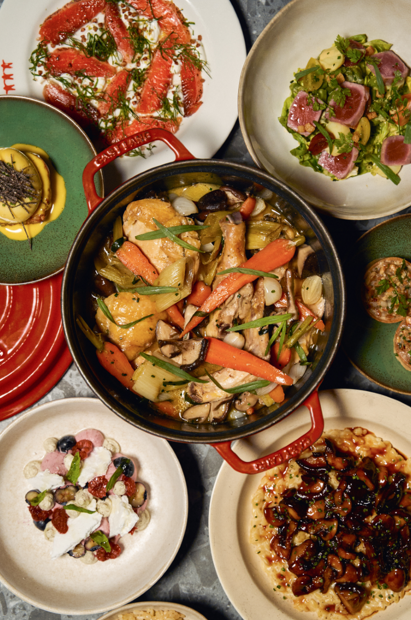 上環親民價法式小酒館聖誕Brunch  黑松露班尼迪蛋／鵝肝批／黃酒三黃雞