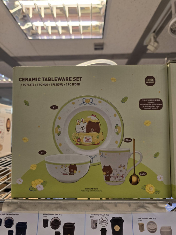 尖沙咀海港城開倉低至15折！卡通家品餐具$10起 角落生物/迪士尼/姆明/Line Friends