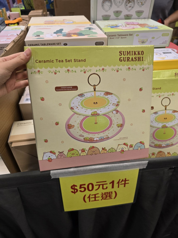 尖沙咀海港城開倉低至15折！卡通家品餐具$10起 角落生物/迪士尼/姆明/Line Friends
