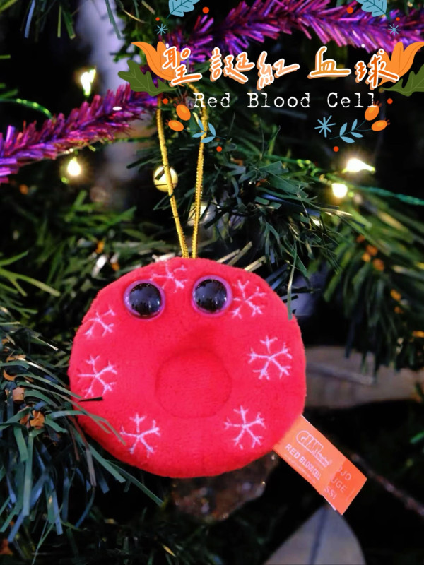 聖誕器官公仔限量登場香港醫學博物館！聖誕睪丸/大腦/紅血球特別版掛飾