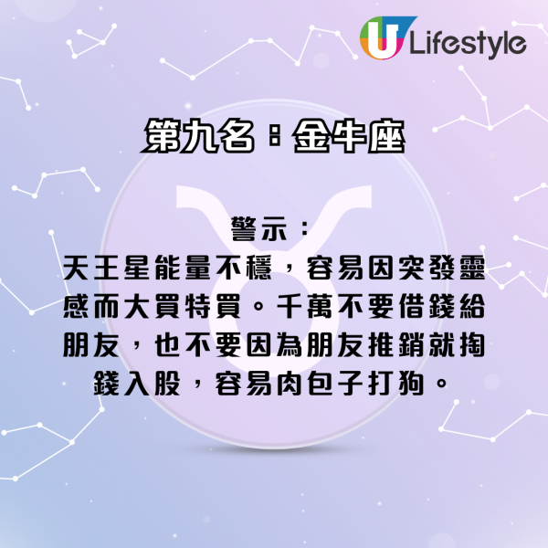 星座運程｜2026年十二星座財運排行榜！3星座小心破財 專家點名ＯＯ座有父幹／被挖角／投資得利！