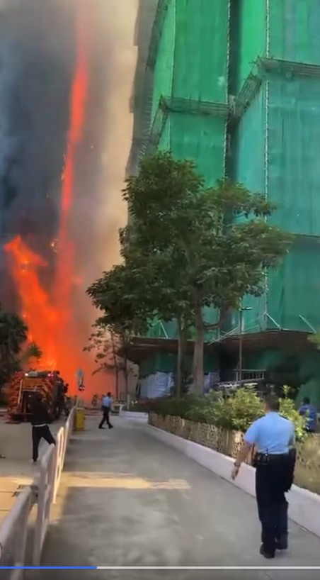 大埔宏福苑五級火｜居民Facebook群組早有憂慮起火 帖文一語成讖引瘋傳 網民批3.3億天價工程釀至少55死
