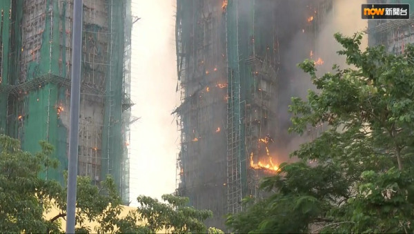 突發！大埔宏福苑四級大火釀4死3傷！火勢燒入屋頻傳爆炸聲 1名消防員殉職