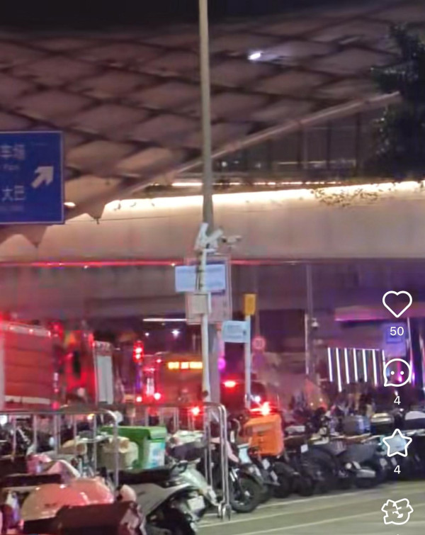 大埔宏福苑五級火|深圳消防蓮塘口岸待命 特首回應火勢已受控香港消防已評估有足夠能力滅火