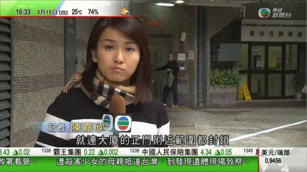 TVB新聞首席主播陳嘉欣港大商科出身 超強背景曝光曾獲頒無綫傑出員工