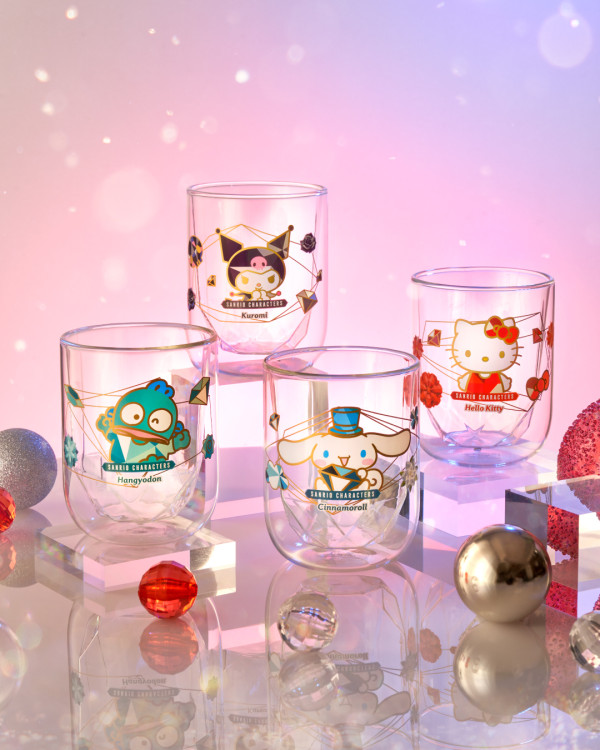 7-Eleven全新印花換領Sanrio雙層玻璃杯攻略！Hello Kitty/Kuromi/Cinnamoroll玉桂狗/ Hangyodon水怪