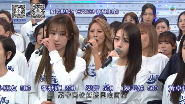 善心滿東華｜司儀何沛珈鏡頭前淚灑當場低調拭淚 港姐亞軍施宇琪全晚哭腫雙眼