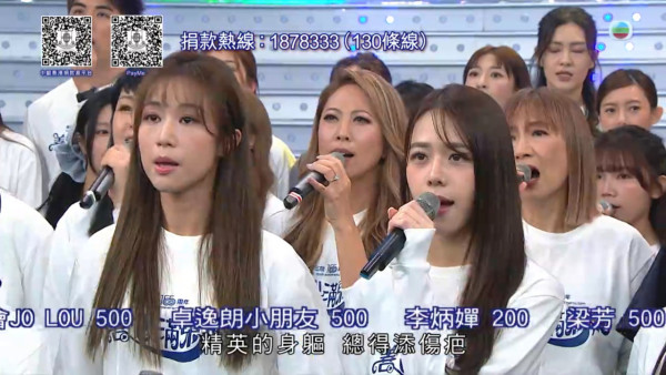 善心滿東華｜司儀何沛珈鏡頭前淚灑當場低調拭淚 港姐亞軍施宇琪全晚哭腫雙眼