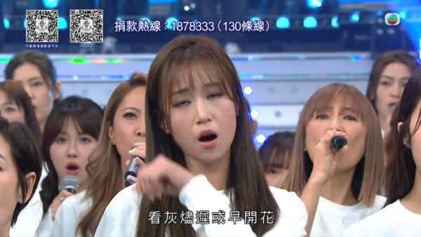 善心滿東華｜司儀何沛珈鏡頭前淚灑當場低調拭淚 港姐亞軍施宇琪全晚哭腫雙眼