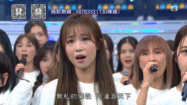 善心滿東華｜司儀何沛珈鏡頭前淚灑當場低調拭淚 港姐亞軍施宇琪全晚哭腫雙眼