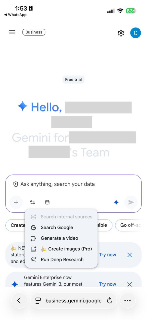 Cyber Monday 隱藏著數！突發｜零成本玩 Gemini 付費版 1頂級功能完勝 ChatGPT 【免信用卡功能任用】