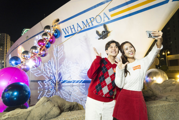 黃埔天地「THE WISHPHERE@THE WHAMPOA」光影夢幻聖誕 無間斷打卡場景！