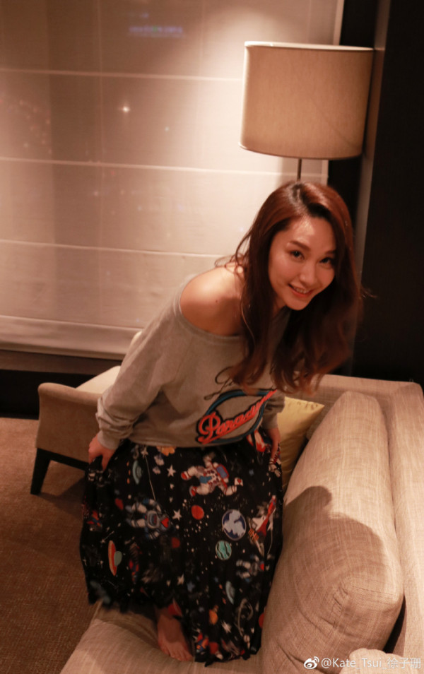 圖片來源：微博@Kate_Tsui_徐子珊