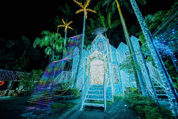 沖繩聖誕點燈2025|4大夢幻燈飾3000燈點亮琉球古城 美國村免費打卡附交通